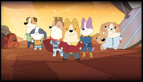 INTERVIEW: It's Space: The Fido Frontier With "Dogs In Space" 19 DogsInSpace2 460