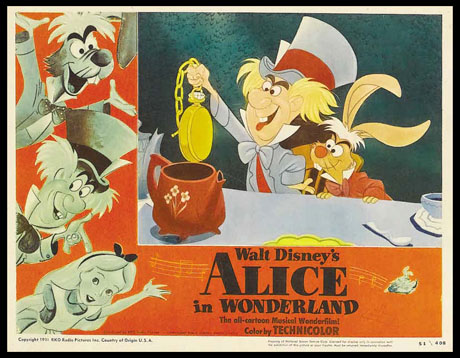 Animated Anniversaries: Looking Back at Some Other 2021 Milestones 39 Alice in Wonderland lobby460