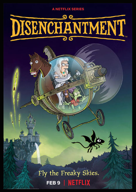 TRAILER: Matt Groening's "Disenchantment Part IV" 10 disenchantment poster 460