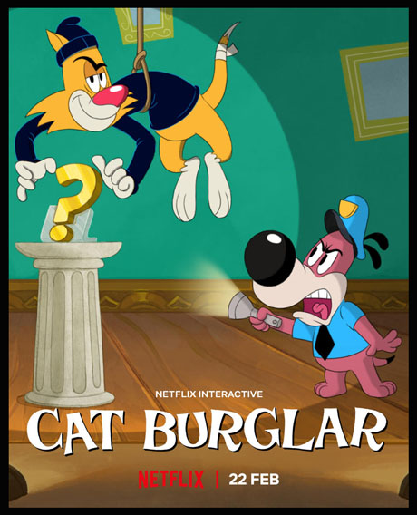 FIRST LOOK: Netflix "Cat Burglar" 10 Cat Burglar Main poster