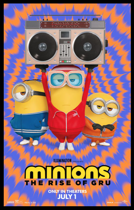 TRAILER: "Minions: The Rise of Gru" 10 Minions Rise Gru poster 460