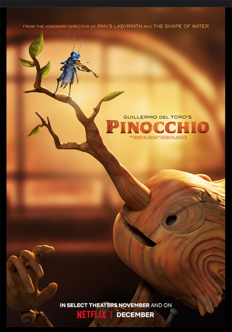 TRAILER: Guillermo del Toro’s “Pinocchio”