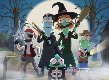 Hulu's Trio Of Fun At NYCC 14 SolarOpposites 460