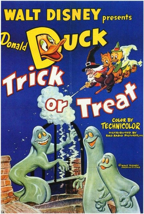 A “Boo”-tiful Classic: The 70th Anniversary of Disney’s “Trick or Treat” 19 Trick treat poster 460