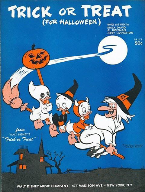 A “Boo”-tiful Classic: The 70th Anniversary of Disney’s “Trick or Treat” 20 trick treat sheet music