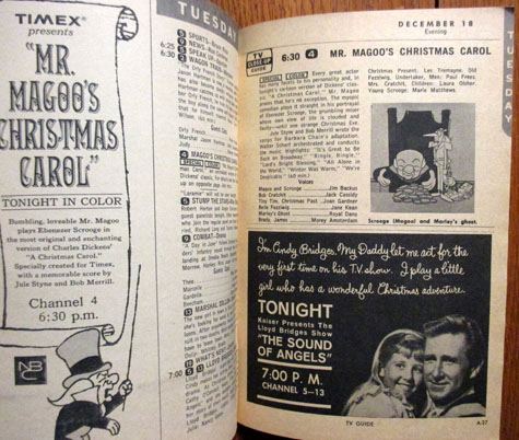 Magoo Christmas TV Guide 475