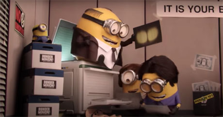 INTERVIEW: "Minions" And "The Office" Collide For Annie Nominated Ad 15 Minions3 460
