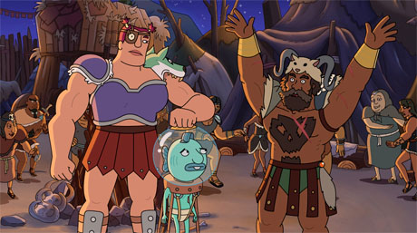 INTERVIEW: Inside Network TV's Biggest New Fall Show "Krapopolis" 21 Krapopolis3 460