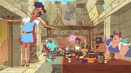 INTERVIEW: Inside Network TV's Biggest New Fall Show "Krapopolis" 22 Krapopolis4 150