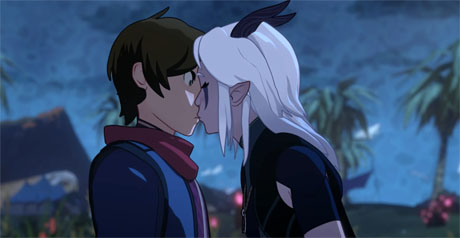 Rayla tender moment