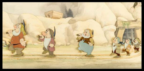 Celebrating 100 Years of Disney: PART II Signature Auction 17 Dwarfs cel 460