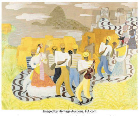 Celebrating 100 Years of Disney: PART II Signature Auction 19 Mary Blair mural 460