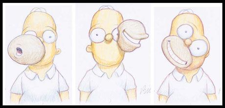 Heritage Offering Mammoth "Collecting The Simpsons" Auction 9 Simpsons Plympton 460