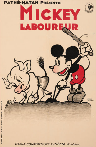 CURATOR'S PICKS: The Art of All Things Disney and More Auction 130 mickecow