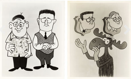 Jay Ward Bill Scott caricature stills 460