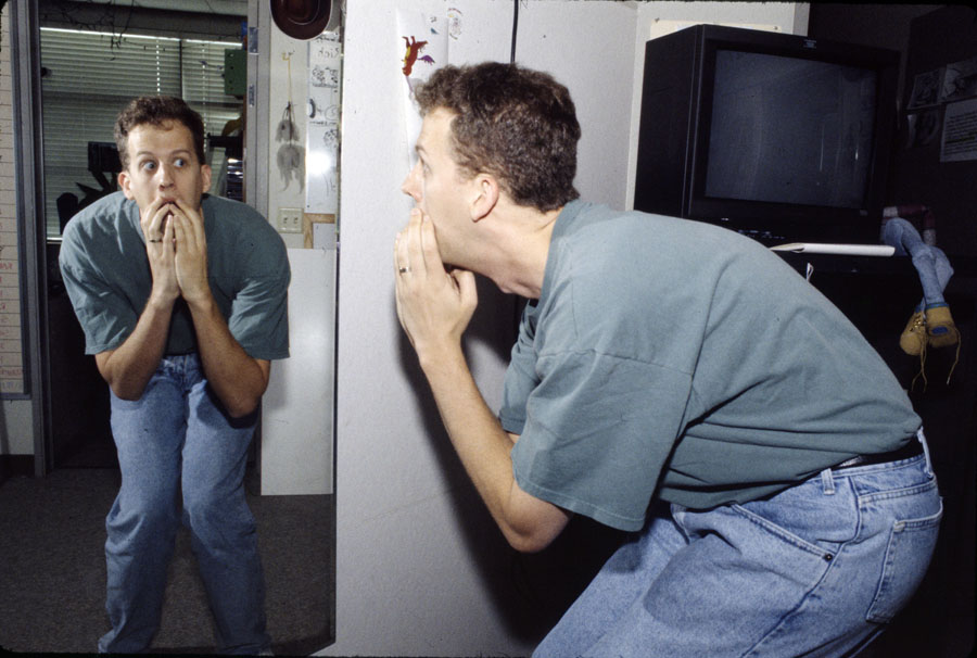 'Toy Story' 30th Anniversary: Part One 3 Docter in mirror