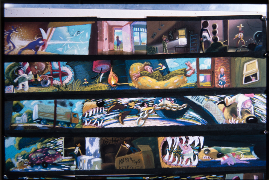 ‘Toy Story’ 30th Anniversary: Part Two 3 Ralph Eggleston color script Toy Story