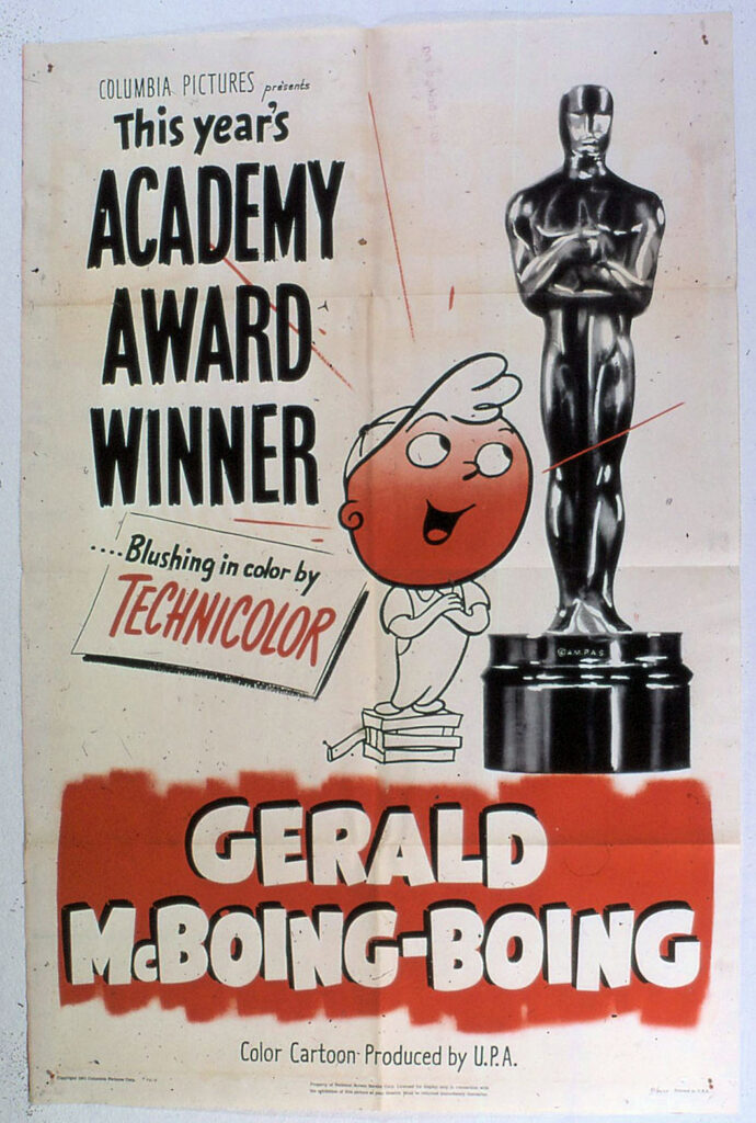 The Life and Times of "Gerald McBoing Boing" 4 Gerald McBoing Boing poster large