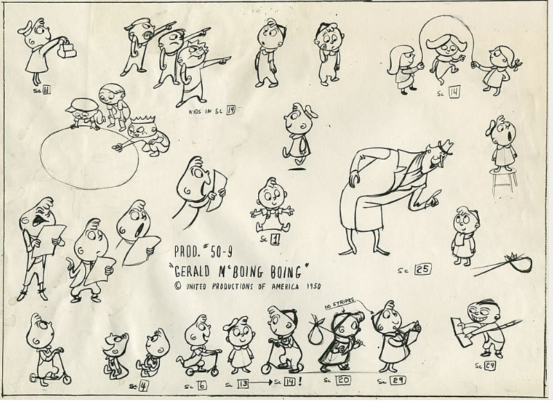 The Life and Times of "Gerald McBoing Boing" 2 boing boing model2