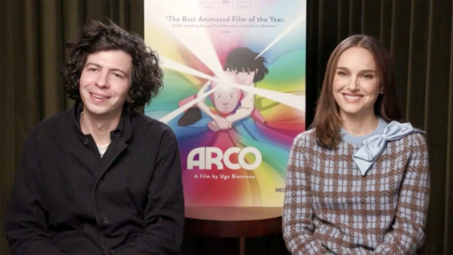 INTERVIEW: Ugo Bienvenu And Natalie Portman On "Arco" 2 ArcoUgoAndNatalie 900