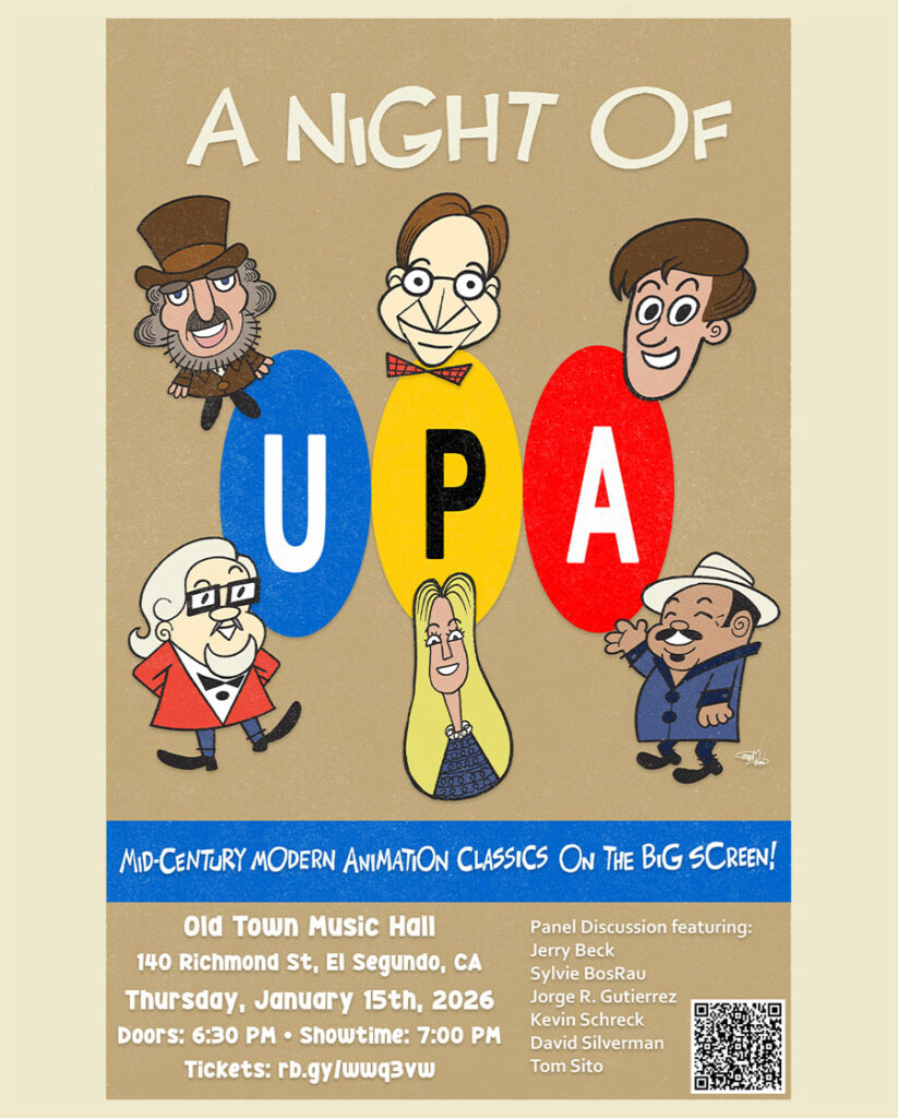 EVENT: "Tribute To UPA" on January 15th - Old Town Music Hall 3 UPAevent poster