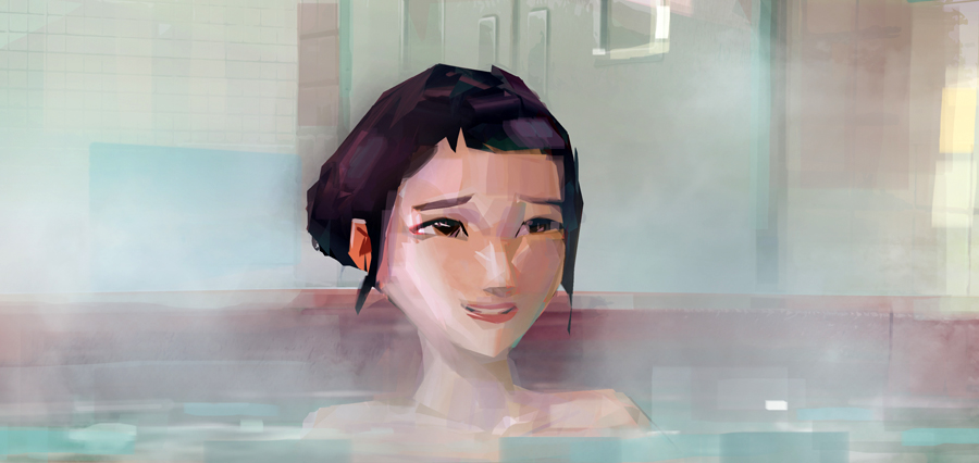 Breaking Down the Bathhouse Battle in 'KPop Demon Hunters' 2 kpop misc steam room design drbleich