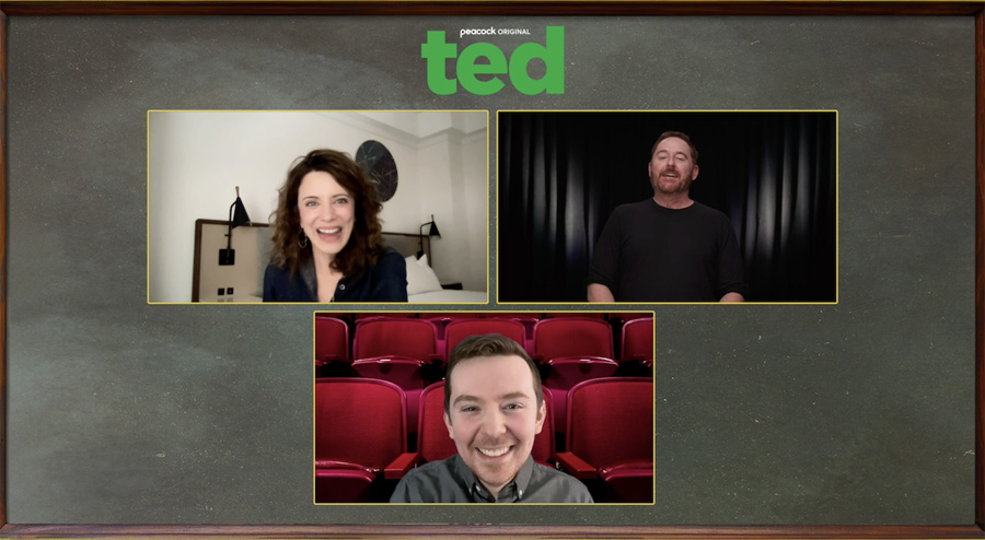INTERVIEWS: "Ted" Cast On Season 2 And Voice Acting 3 Ted Alanna And Scott 900