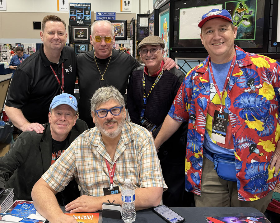 Batman animated crew at con