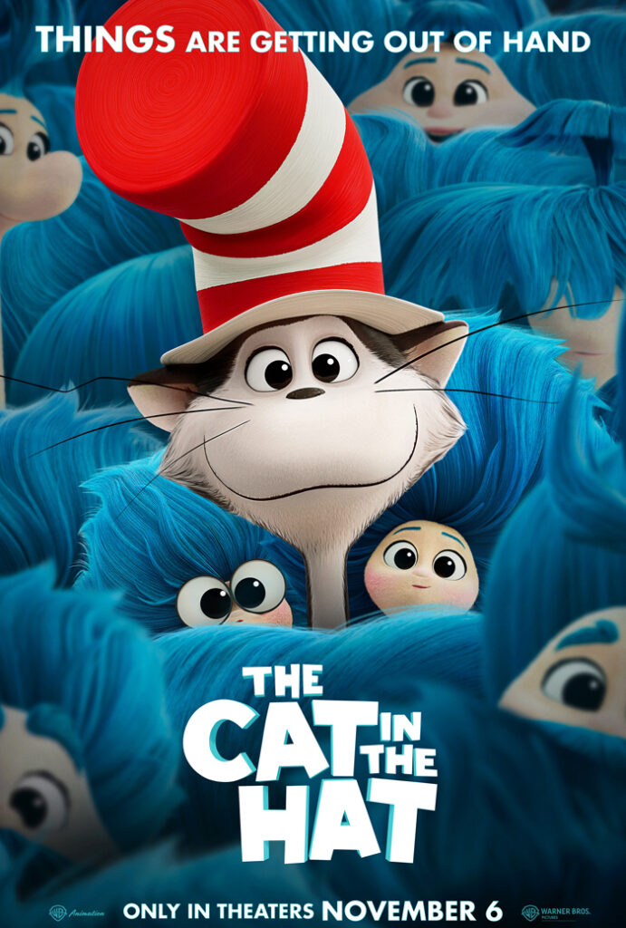TRAILER: Warner Bros. "Cat In The Hat" 2 CAT inthe HAT MAIN one sheet 700