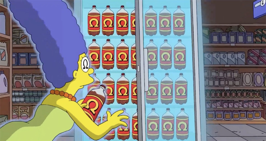 "The Simpsons" Opening Credits Get Meow Wolf-ified! 2 Marge Simpson Meow Wolf 900