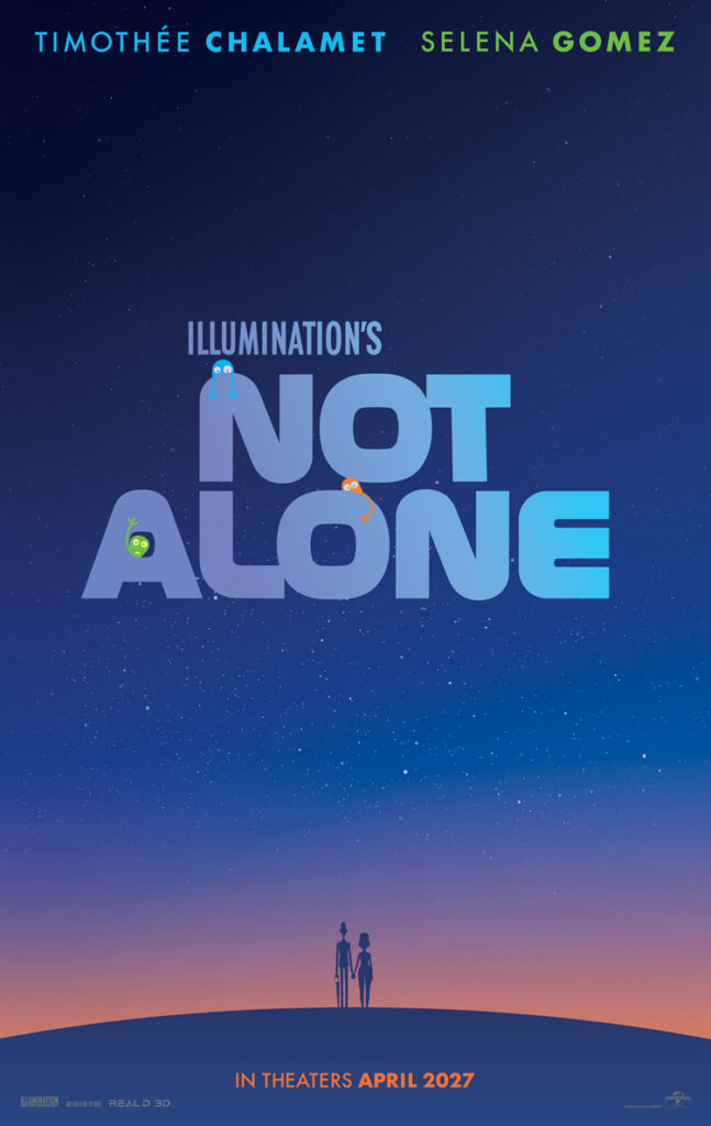 ANNECY: Illumination Announces "Not Alone" 2 Not Alone poster teaser 750