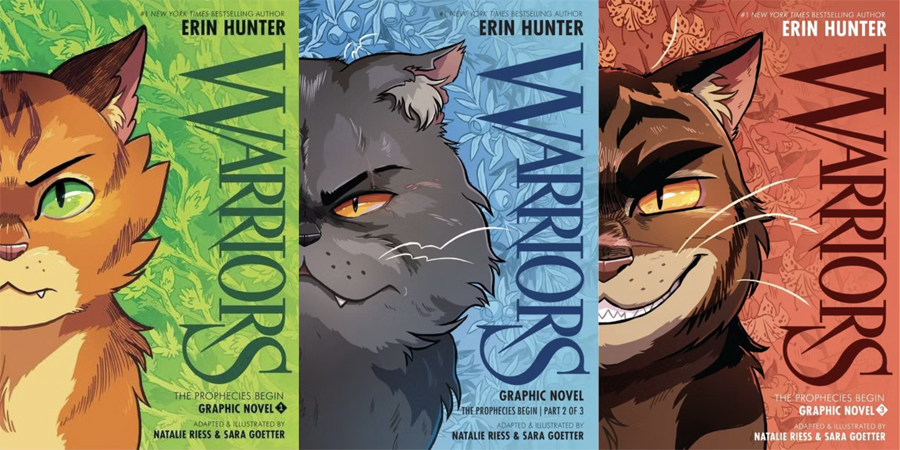 Warriors Graphic novels 900