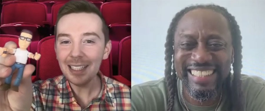 INTERVIEW: Saladin K. Patterson On Season 15 Of "King Of The Hill" 3 KingOfTheHillJacksonAndSaladin 900