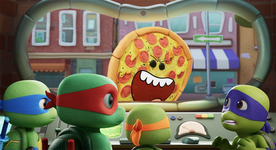 INTERVIEW: Younger Heroes In A Half Shell On "Teeny Mutant Ninja Turtles" 2 TeenyTurtles2 900