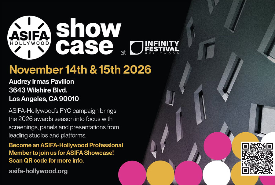 ASIFA- Hollywood Debuts Inaugural "Animation Showcase" at Infinity Festival Hollywood 3 Asifa Showcase Infinity 2026
